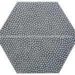 Gravelly paver flooring tile artificial stone Vietnam 400x400x40 mm