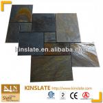 Kinslate Quarry and Factory Supply Hot Products Multicolor Natural Rusty Slate Patio Pavers Lowes
