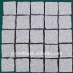 HS-06 Grey granite cubestone paving stone