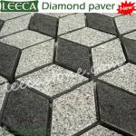 Hexagon patio grey wholesale paving stones