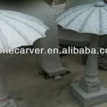 hand carved granite umbrella