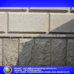 Nature pink granite mushroom stone wall cladding tiles