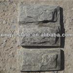 grey mushroom surface brick wall stone