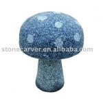 Hand Carving Stone Mushroom Statue-5522