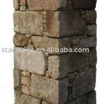 stone palisade stone pilar