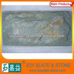Chinese natural green rusty mushroom stone
