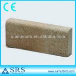 Flamed G682 yellow granite curbstones