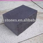 black granite curbstone