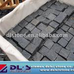 g654 granite black paving stone cube-cubes