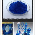 Iron Oxide Pigment Cobalt Blue 28 (P.B.28), pigment for glass
