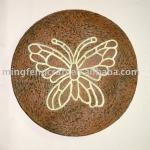 Polyresin Butterfly Stepping Stone For Garden Decoration