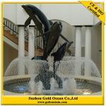 Hotel Decoration Fountain Sculpture Dolphin Fountain