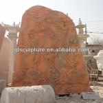 Outdoor Decorative Red Landscape Stone