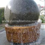 Outdoor Floating Stone Ball Fountain for Garden-BLSF01