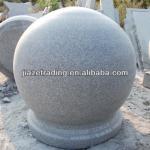 Garden natural stone ball