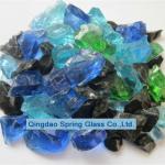 Little Size Mixing Color Glass Rocks