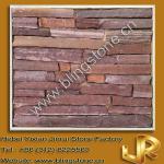 Natural red sandstone interior wall stone decoration-JRS-034