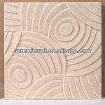 Custom polyresin outdoor sandstone tile