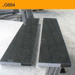 black granite bullnose edging-black granite