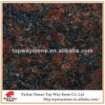 Tan brown granite tile flooring
