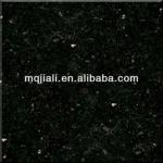 granite Black Galaxy for slabs and tiles honed