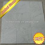 italian polished carrare white marble tile