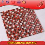craft brick 4mm china high quality mix stone glass mosaic kitchen wall tile