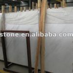Volakas White Marble Slabs Big Quantity Stock-