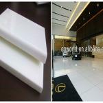 Pure White Artificial Marble/Marmoglass Panel-ele01
