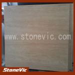 Aluminum composite /laminated/combined Ivory travertine vein cut panel-