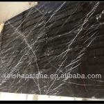 Chinese Natural Polished Marble Stone Black Marquina