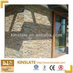 KINSLATE S-0506A Rusty/Muticolor Slate Glued Natural Stone