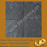 Natural black slate tiles