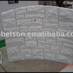 limestone wall cladding, cutural stone, white limestone wall tile