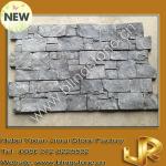 Black limestone dry stone walling random wall stone