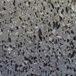 Indonesia Black Classic With Regular Hole Basalt Stone for Wall Application