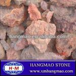 red lava stone for garden landscaping