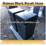Basalt stone landscaping, black basalt stone
