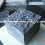 Black G684 Granite Basalt Bricks Paving Stone Tiles
