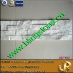 Decorative Stacked White Stone Veneers