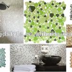 Glass Infinity Pebble Mosaic tile(AS1)