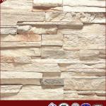 Manufactured Stone with Faux Stone Veneer Panels made by Cement and Clay