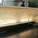 Restaurant counter decorative backlit resin panel