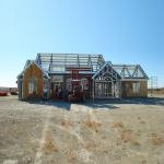 Beautiful and generous steel frame house construction