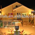 Light steel villa of AMJ-Prefab house-customer made
