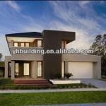 low cost modern luxury design light steel structure villa for sale