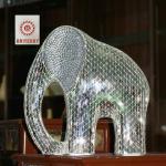 Glass mosaic elephant