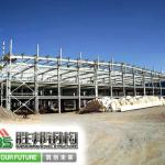 Prefabricated construction design light steel structure fabricated warehouse building use for factory shop store