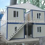 two storey container home