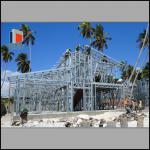 prefabricated steel frame luxury house
